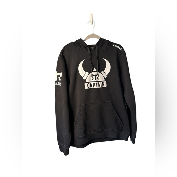 Craft Sportswear Spartan OCR “Captain” Hoodie Unisex Black XL - Picture 1 of 6